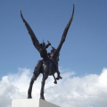 pegaso escultura bronce